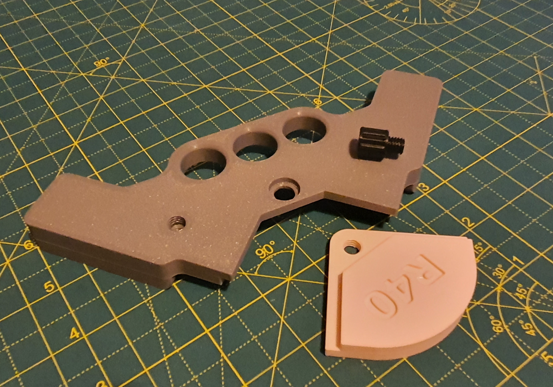 Corner Jig with changeable Radius/Chamfer inserts