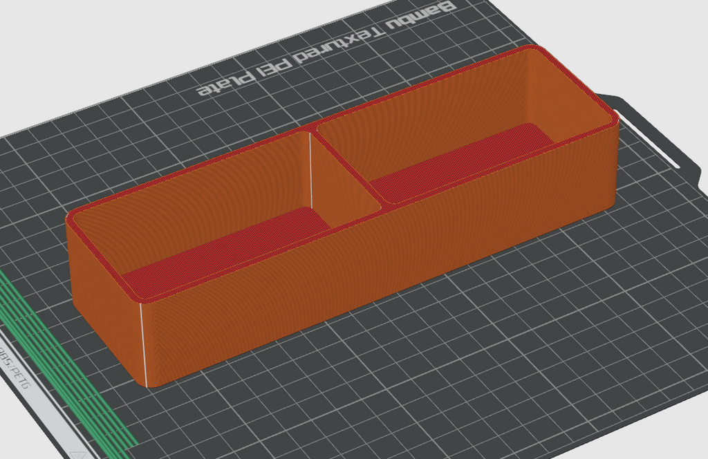 Tray Bin Storage - Segmented