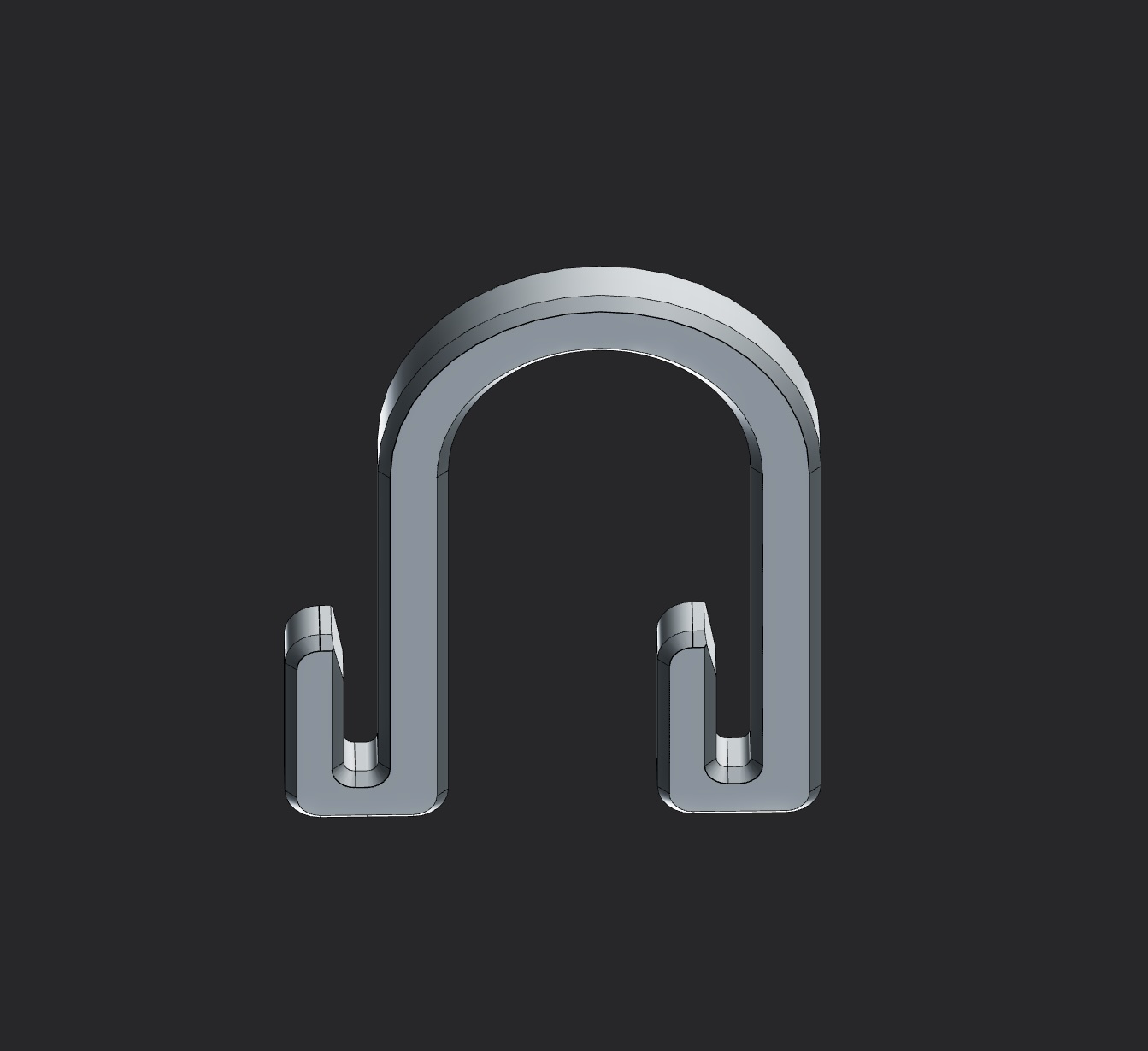 Shower Curtain Hook Clip - won't come off!