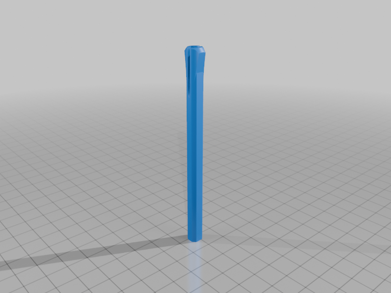 Handle for 4mm screwdriver bits