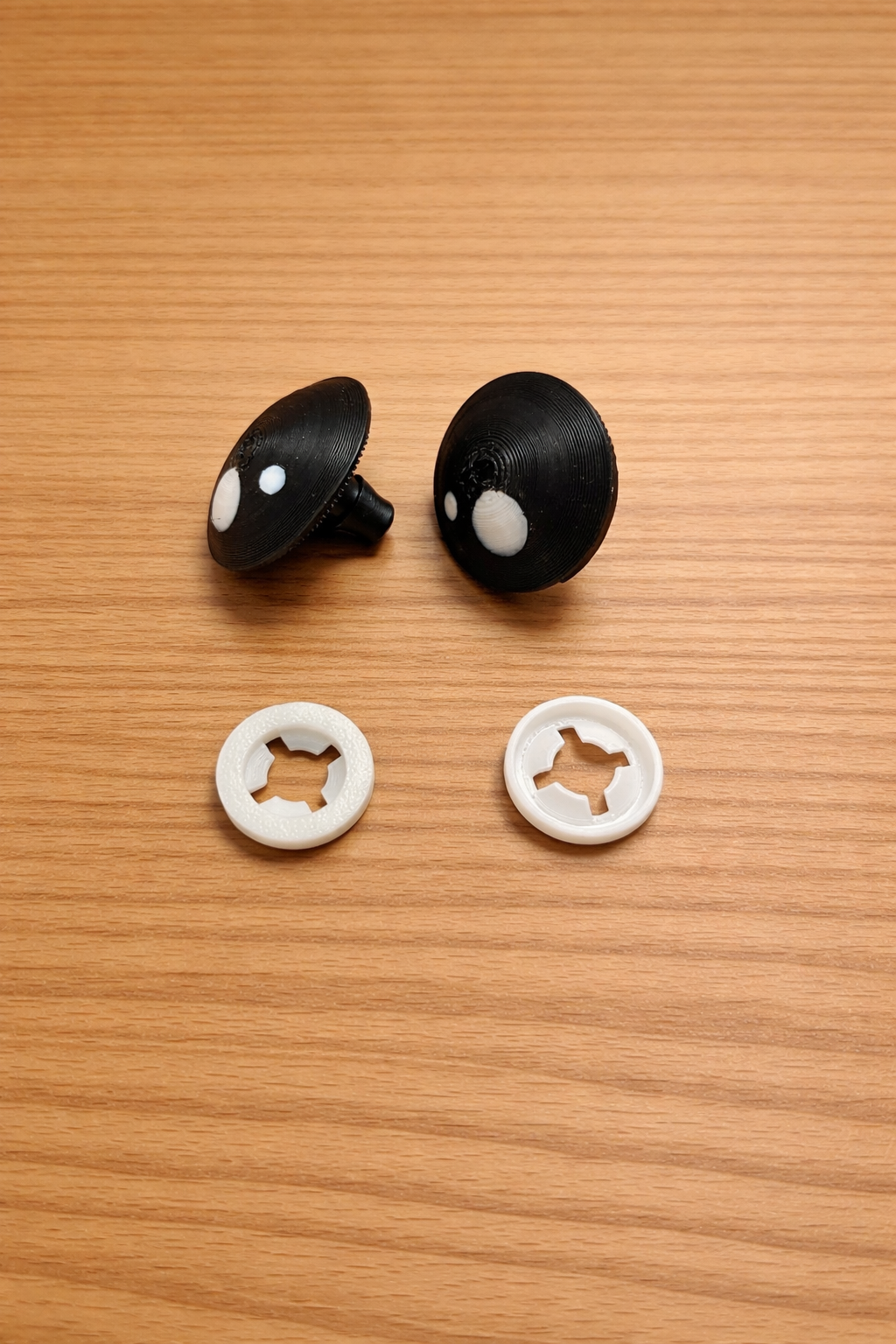 1.2 Inch Snap-Fit Eyes for Chunky Yarn Plushies