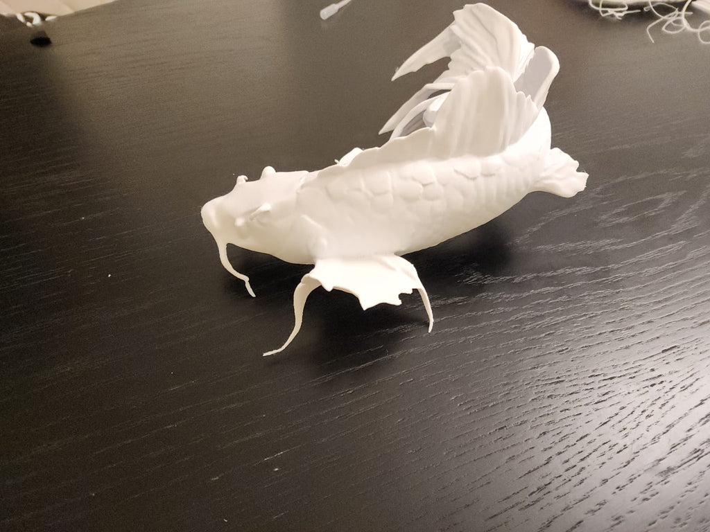 Realistic Koi Fish
