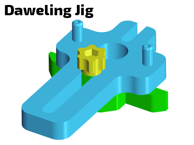 Adjustable Daweling Jig Woodworking 8 mm