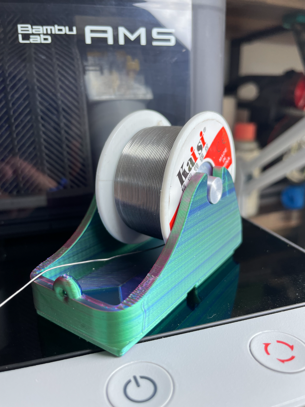 Gridfinity Solder Holder station, 1x2 format.
