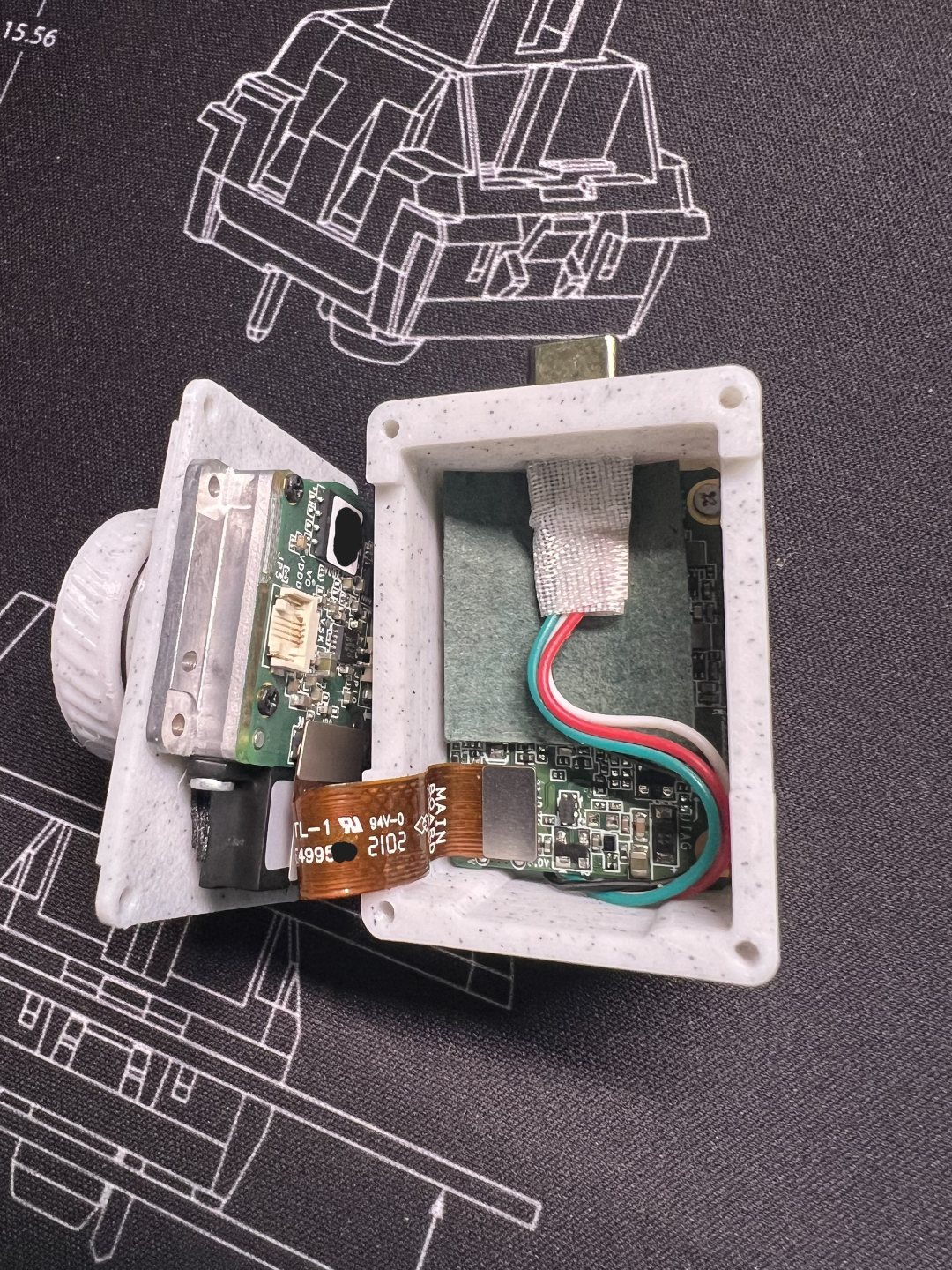 Thermal camera DIY 海康4117, TB-4117