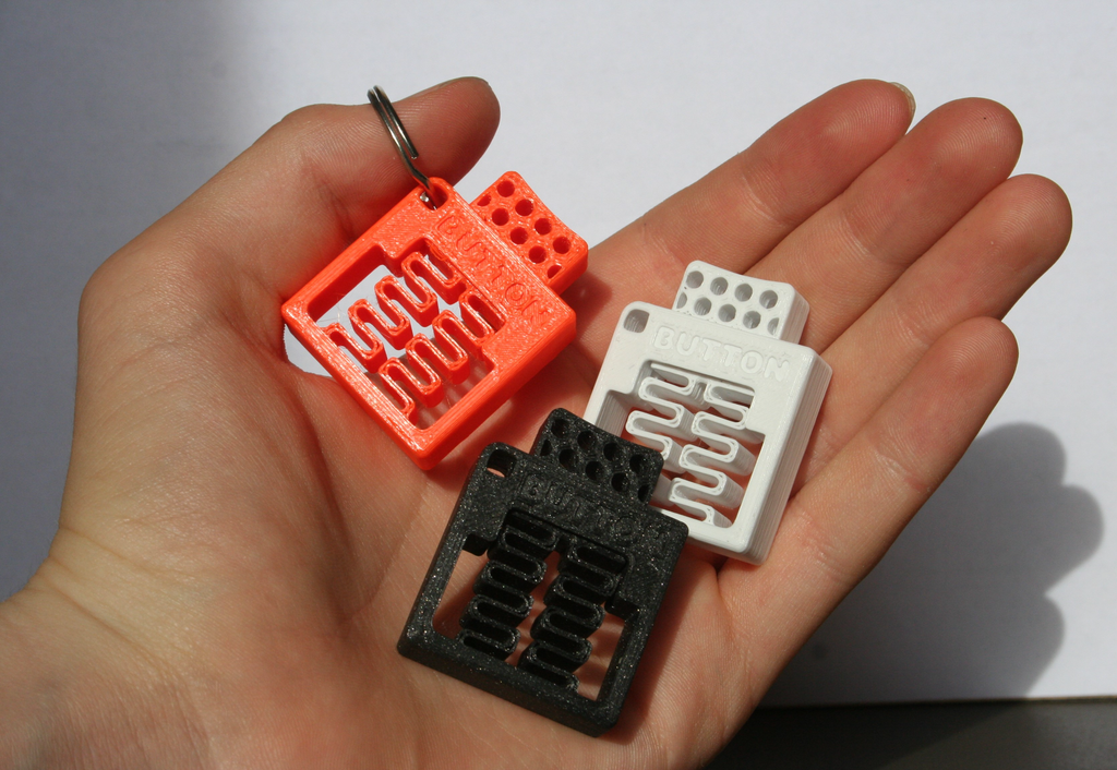 Print-in-Place Fidget Button
