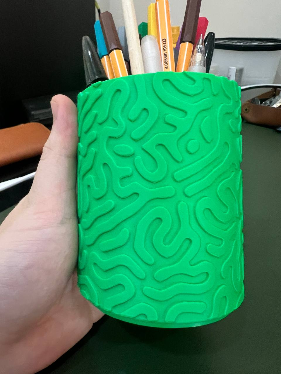 Maze Flow Pen Holder | Multipurpose Storage