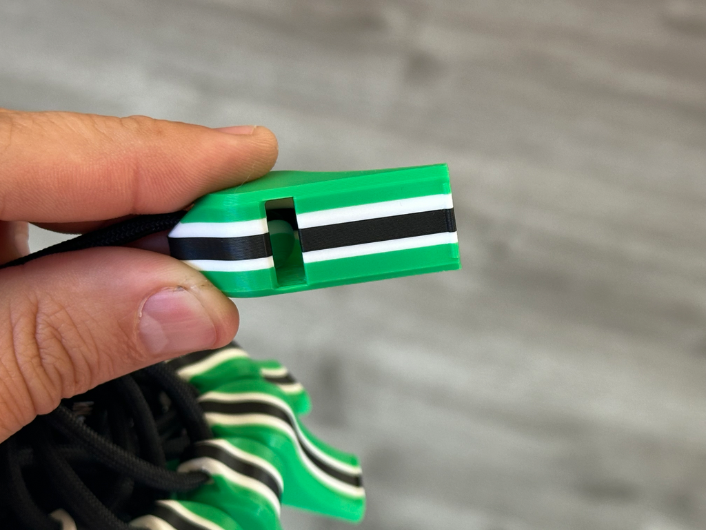 3 Color Classic Referee Whistle