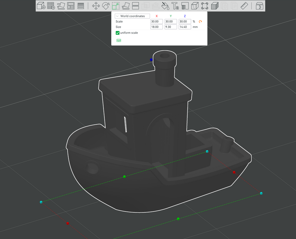 mini Benchy Boot 0,2mm vs 0,4mm Nozzle Vergleich