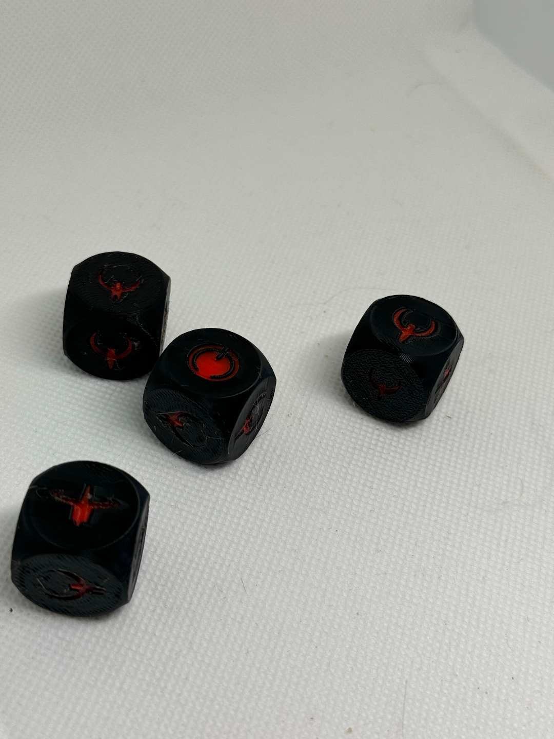 Quake Dice: 6 Sided with Quake Arena, Live Logos