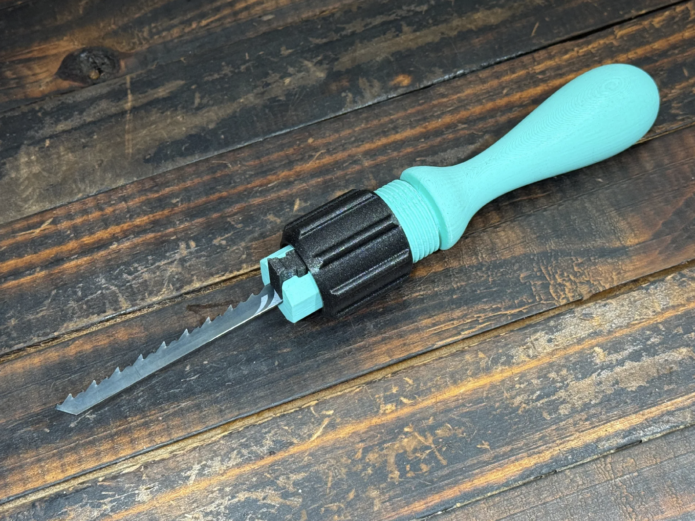 Ergonomic Jigsaw Handle – Secure & Comfortable