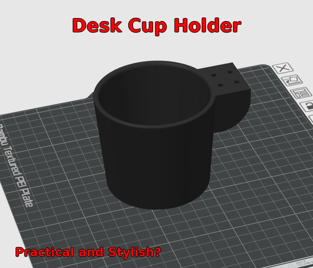 DESK CUP HOLDER - PORTA TAZZA DA SCRIVANIA