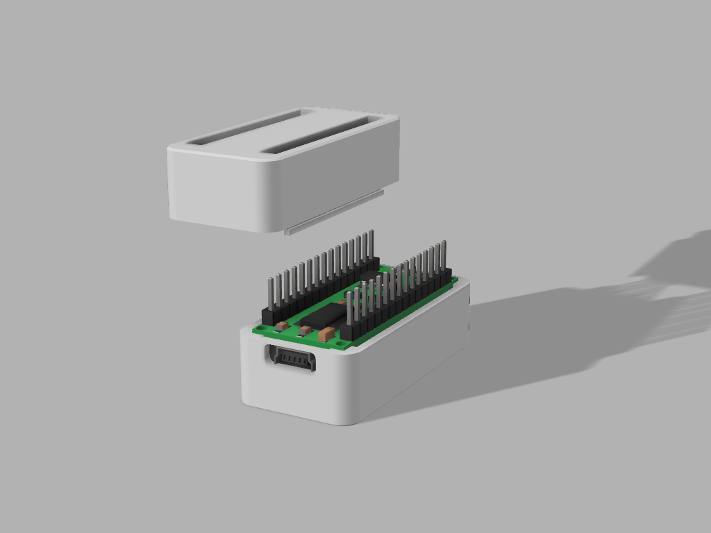 Fast Print. No Supports. Arduino Nano Case