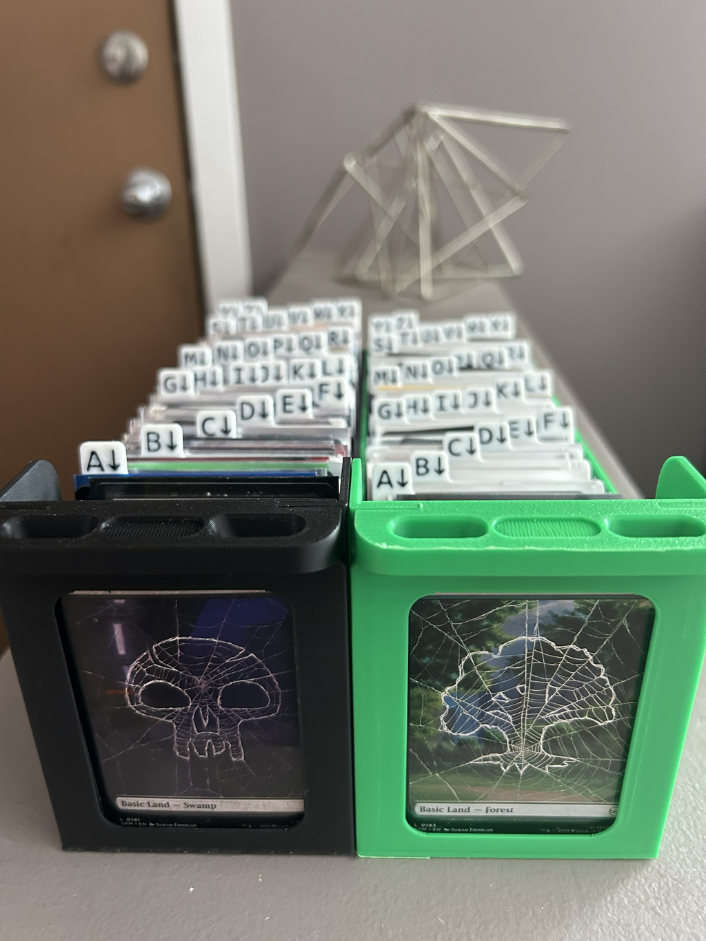 MTG Alphabet Card Dividers (A–Z) with Arrows