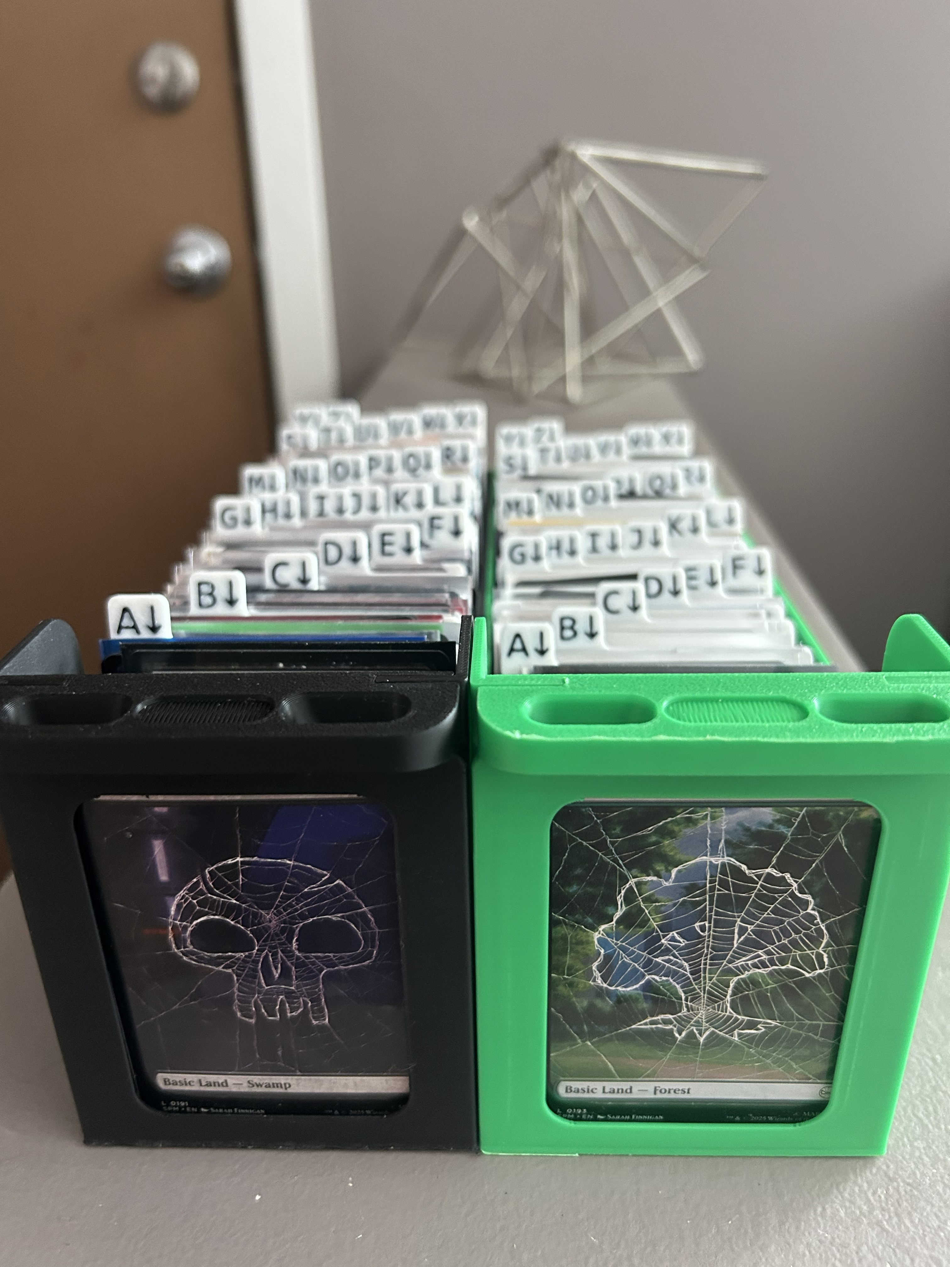 MTG Alphabet Card Dividers (A–Z) with Arrows