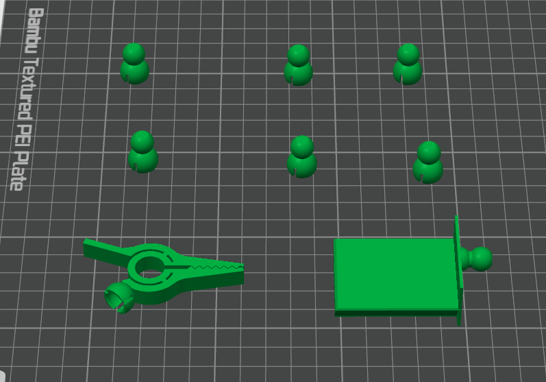 Helping hand for infinity clamp