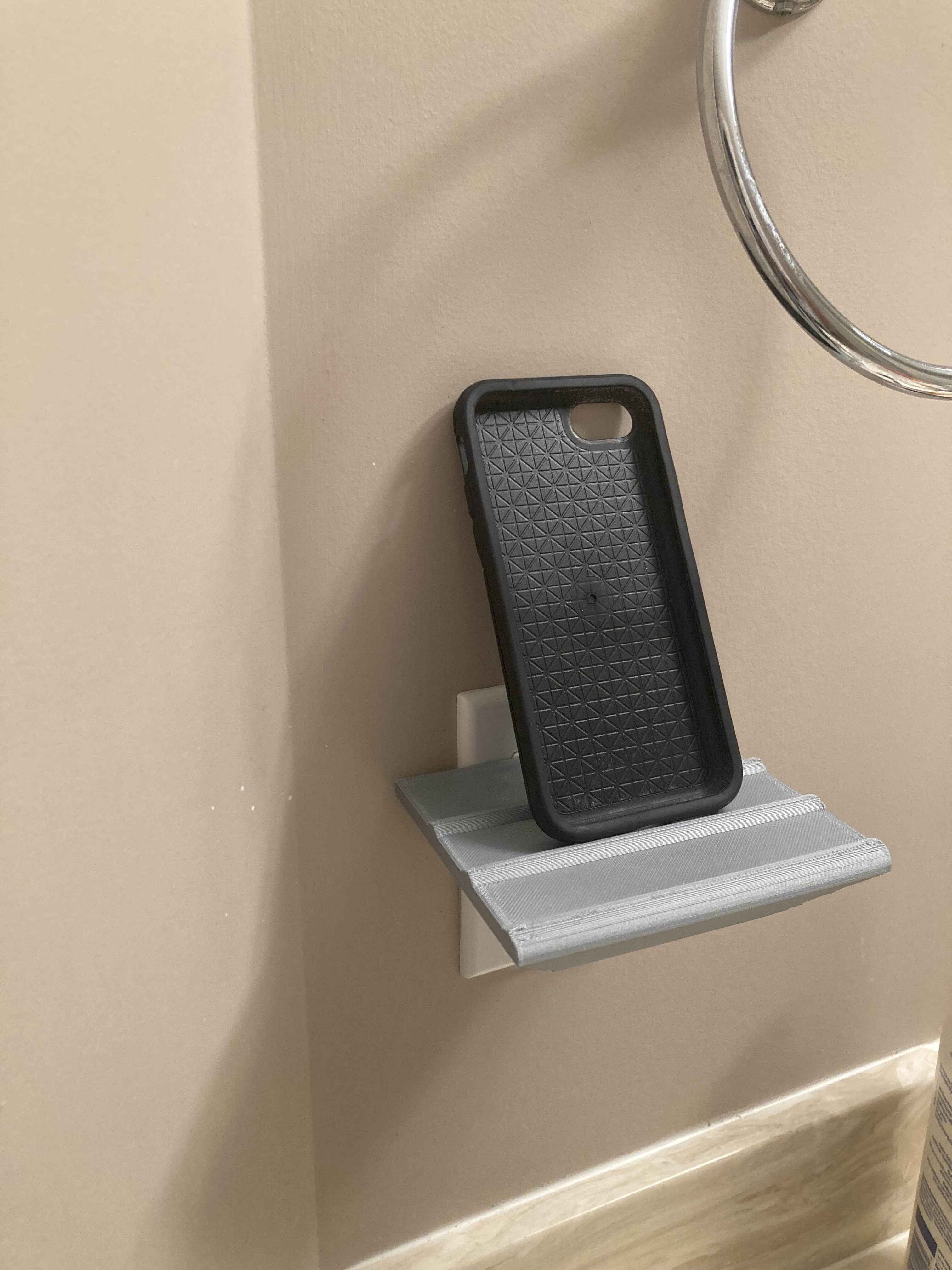 Wall Outlet Shelf