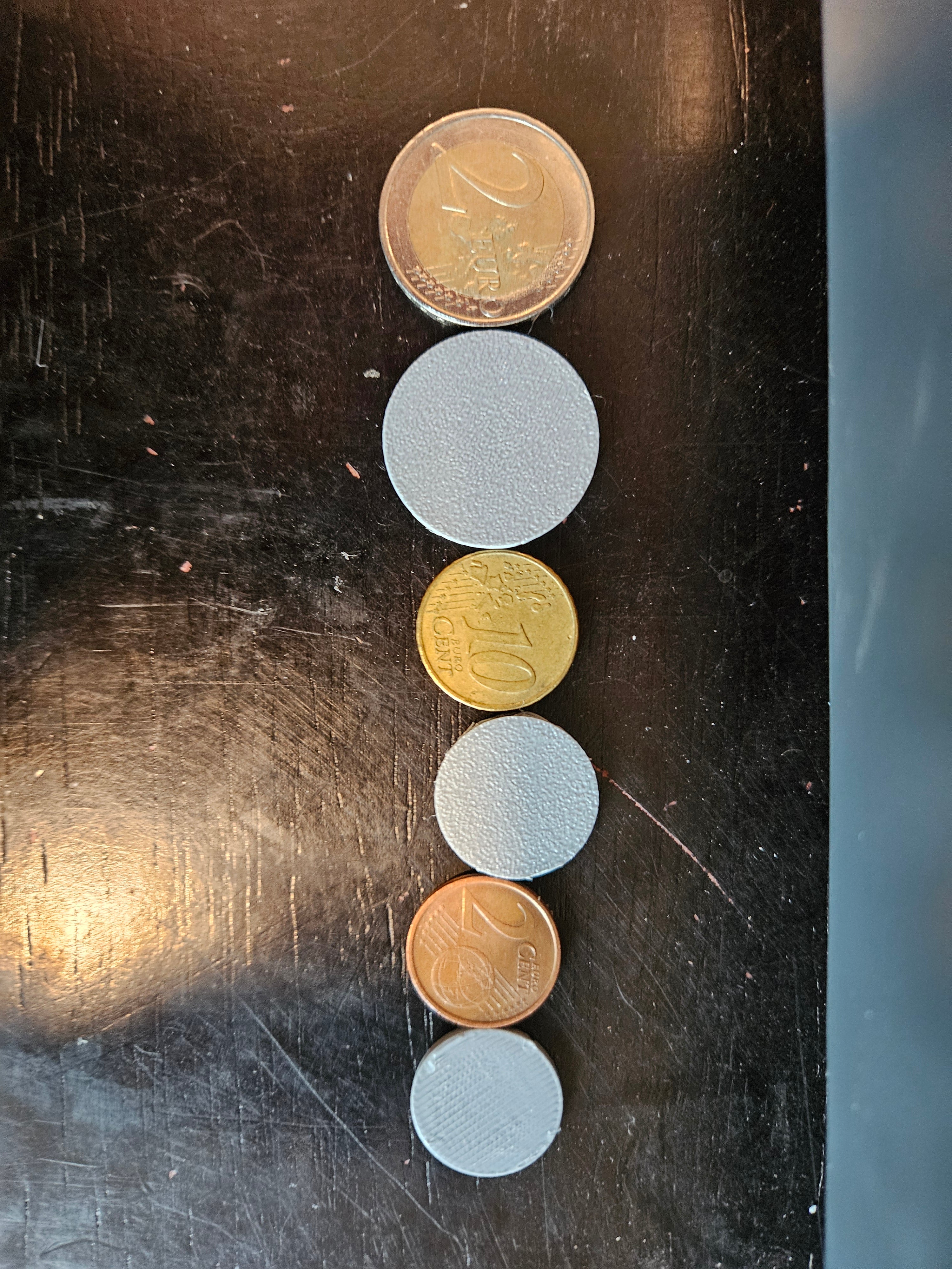 Fake Euro Coins, 1 cent - 2 Euro (All Euro Coins)