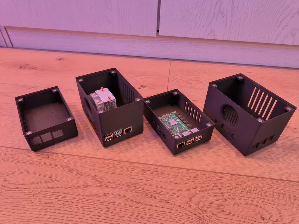 Gridfinity-compatible housing for Raspberry Pi