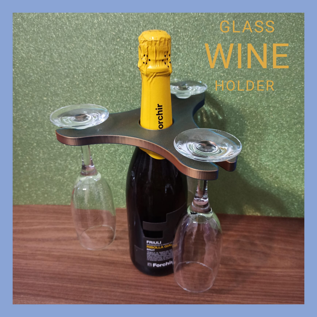 WINE BUTLER - STAND -GLASS HOLDER