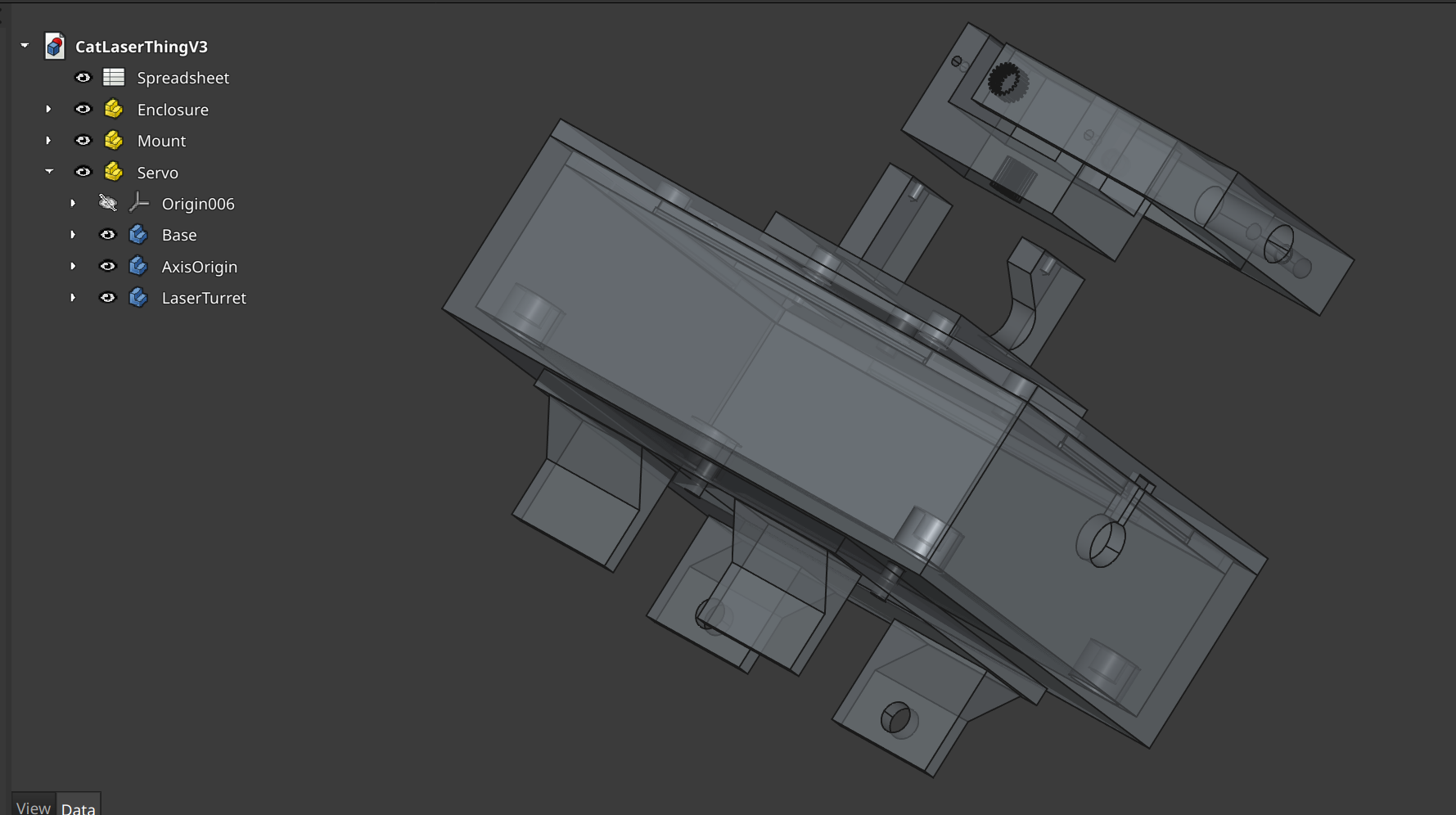 FreeCAD parametric snap-top box
