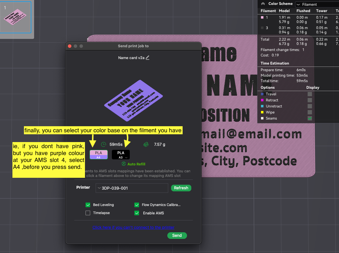 Simple Business Card (editable) V3