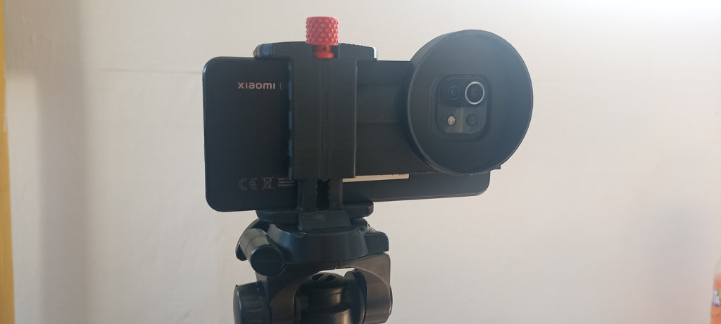 Phone tripod holder filter, stativ.