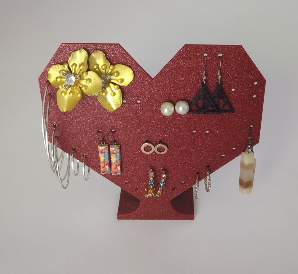 Heart Earring Holder