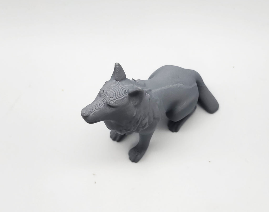 Seated Wolf
