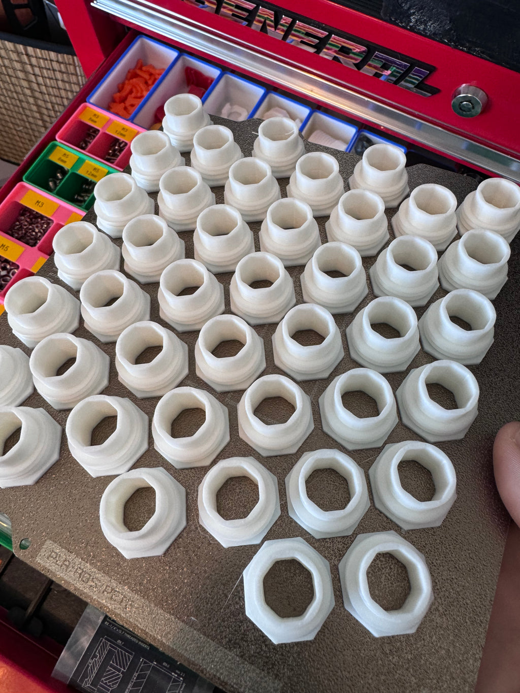 Big Push-Fit Hole Multiboard Bolt with 8mm Spacer