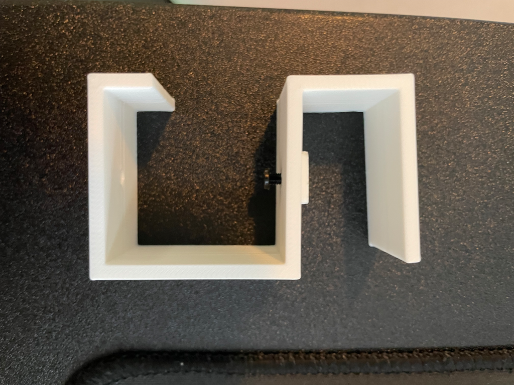 Adjustable Max 20mm desk headphone holder