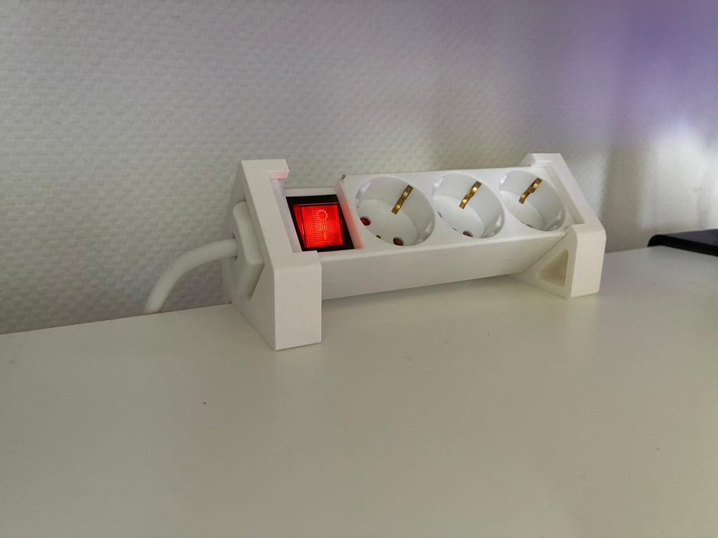 Desk Edge Socket Holder