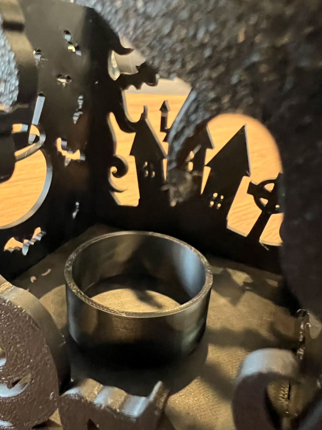 Spooky Halloween Tea Light Holder