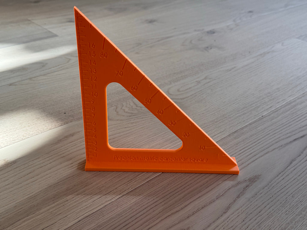 Precision Metric Carpenter Square
