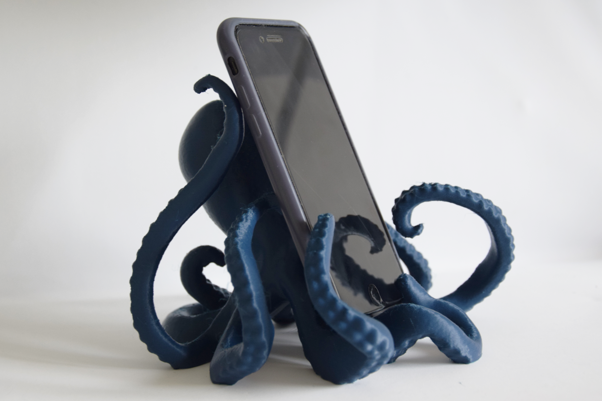Octopus Sculpture + Smartphone mount