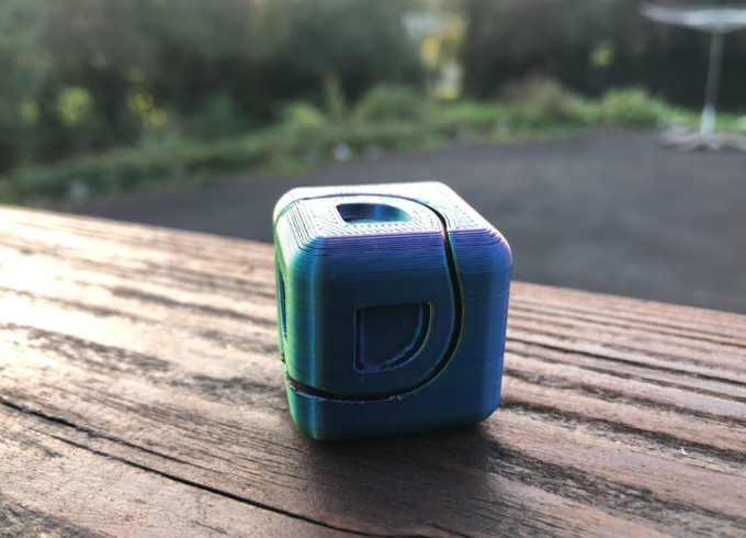 Spin Cube (Print in Place) 0.2mm nozzle