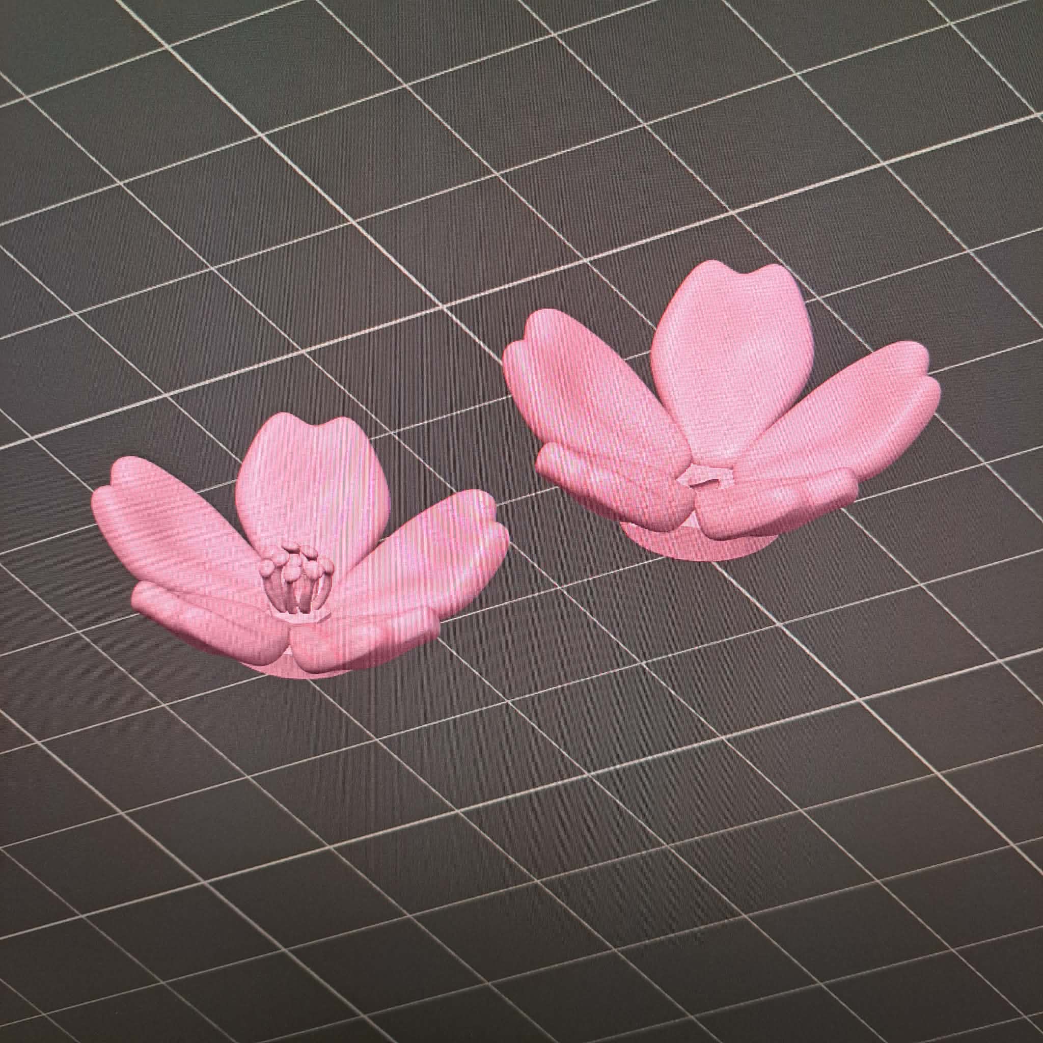 Cherry Blossom Flower – Sakura Single Flower Model
