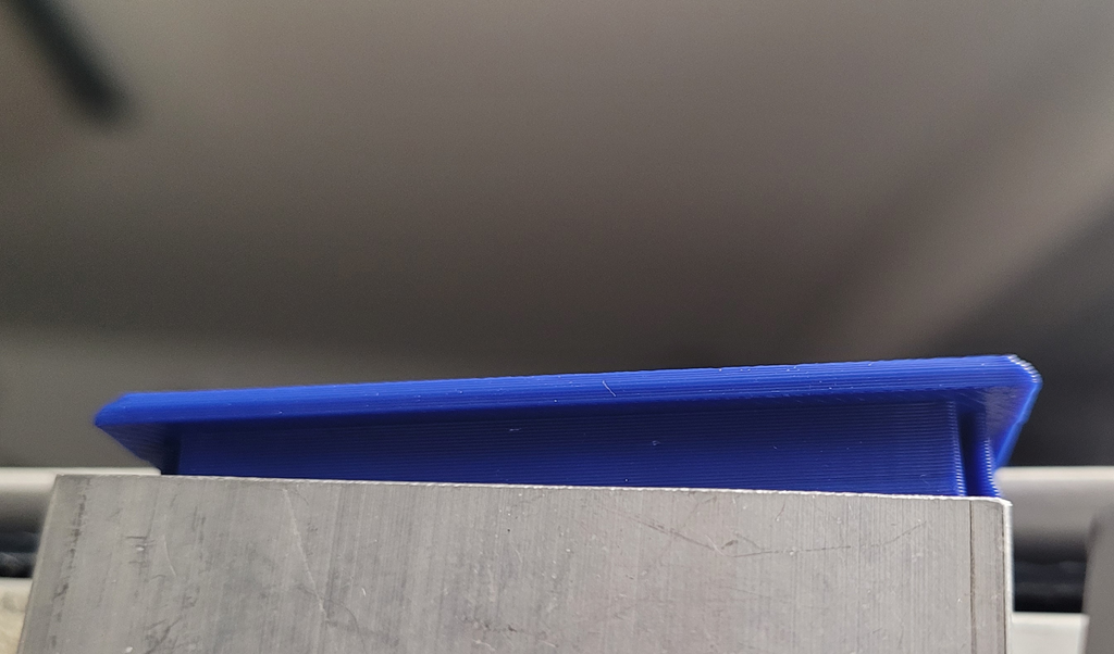 End cap for aluminium profile 50x20x2