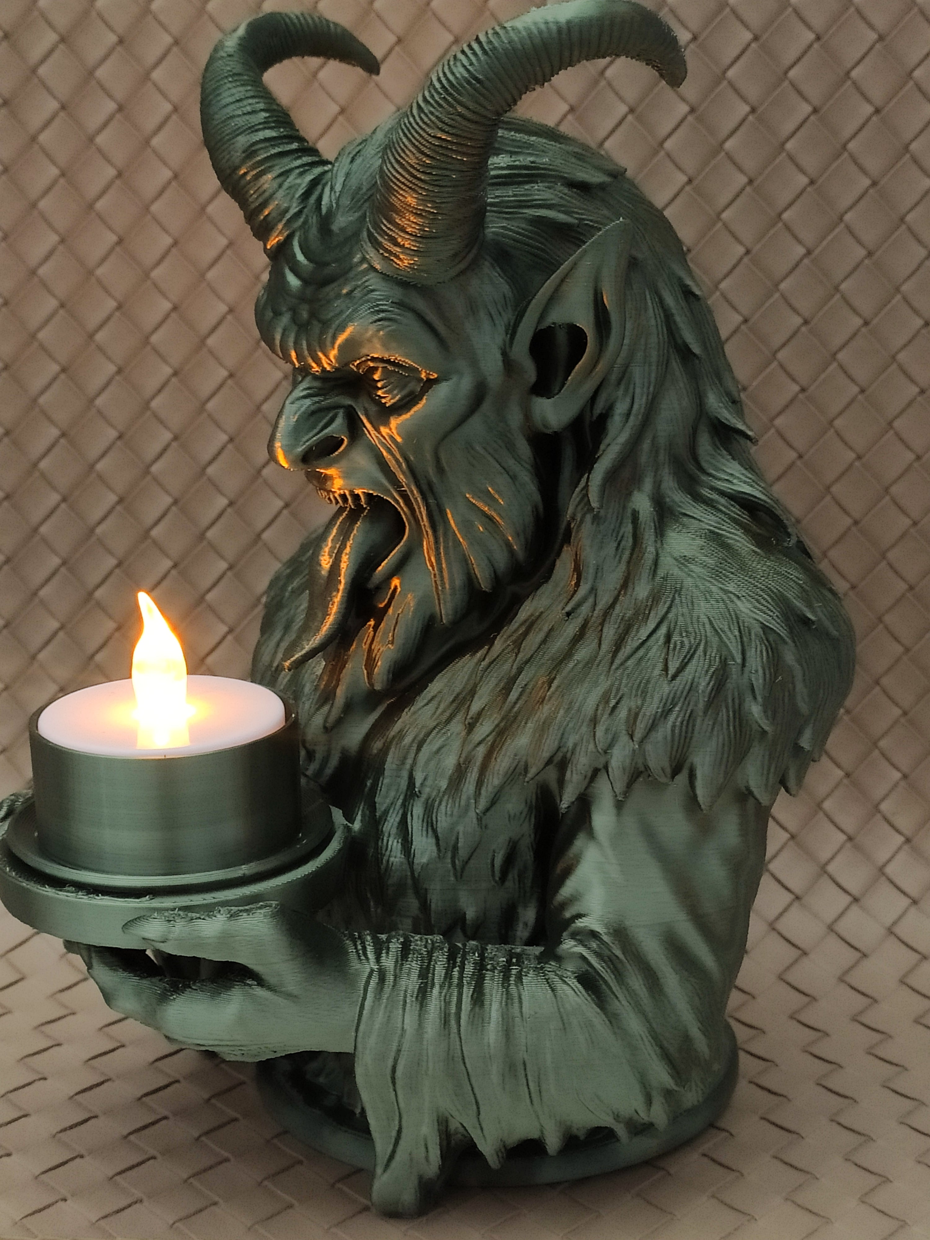 Naughty - Krampus LED tealight Collection