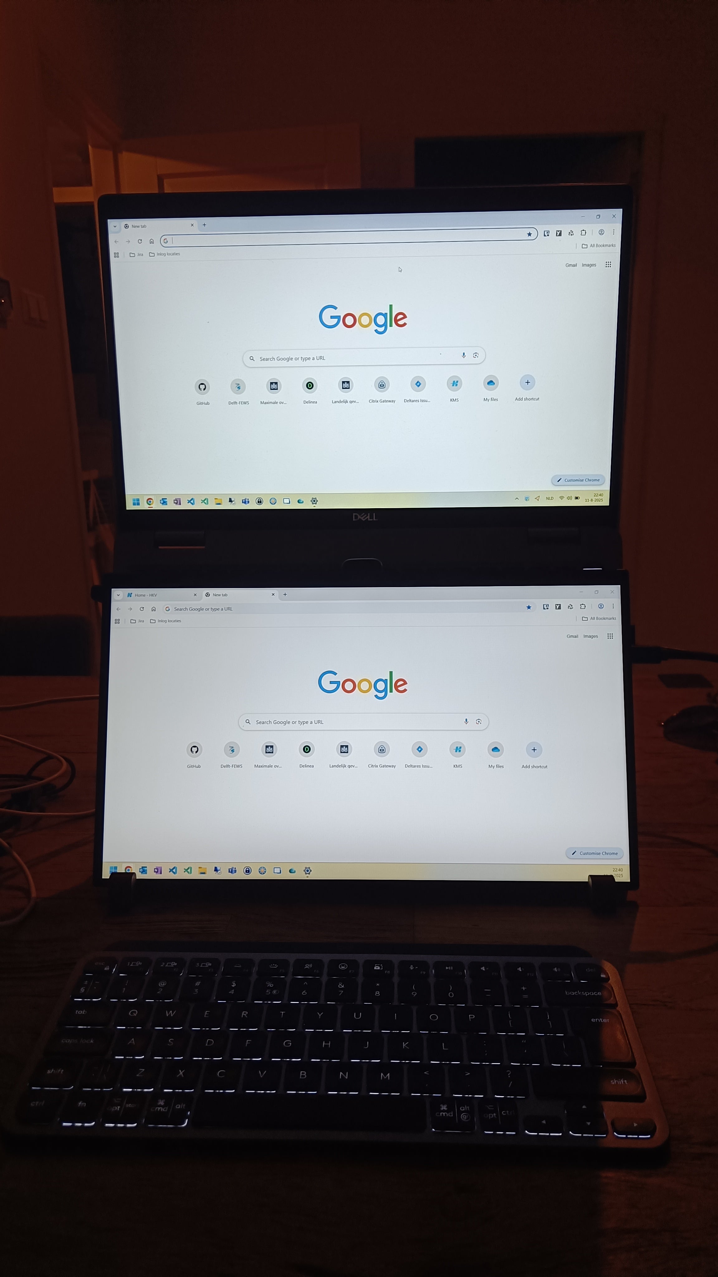 Laptop and portable-monitor vertical stand