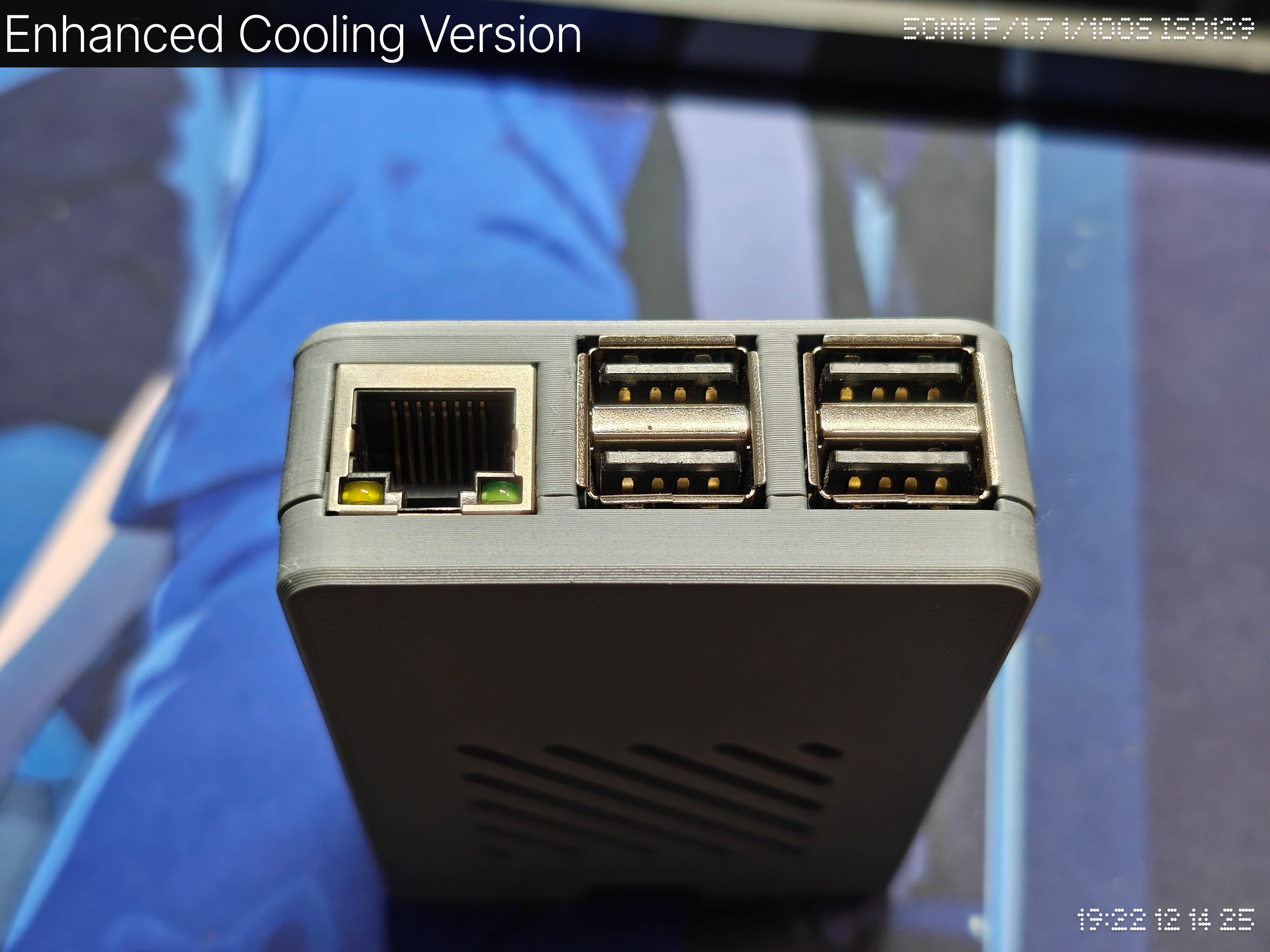Simplest Raspberry Pi 3B/3B+ Case v2