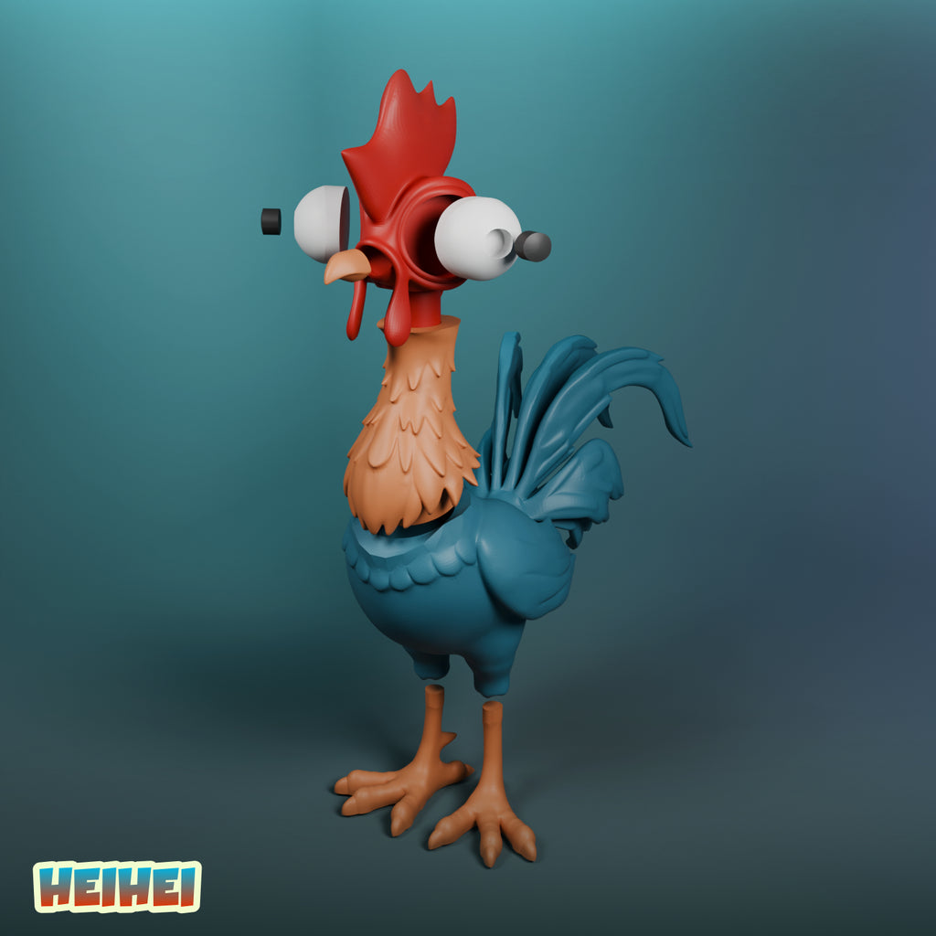 Heihei the chicken – Moana's rooster - Multicolor