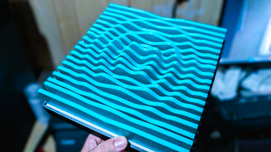 Wave Light Sculpture Desk And Wall Art