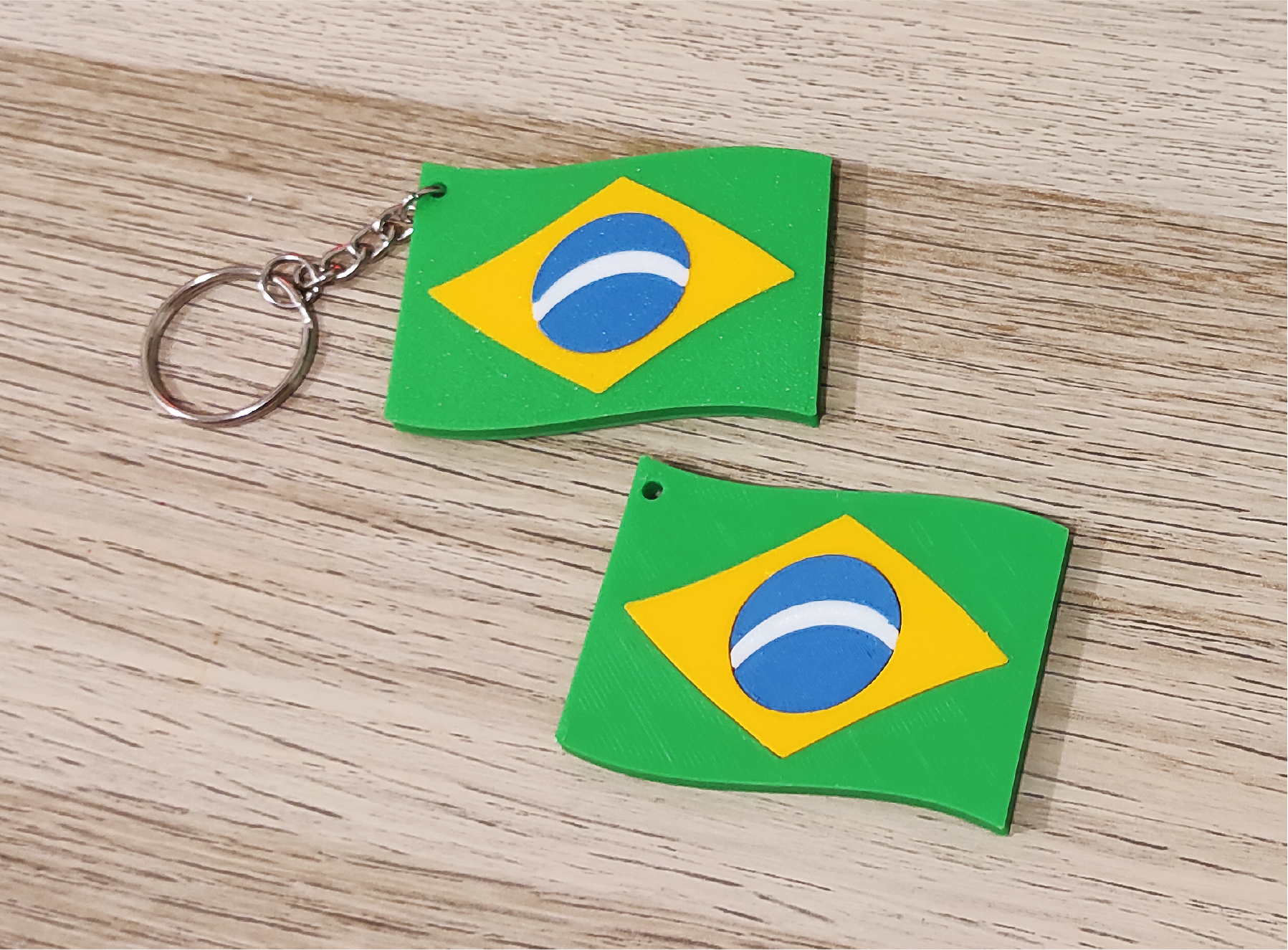 Chaveiro Brasil Multiparte - NO AMS