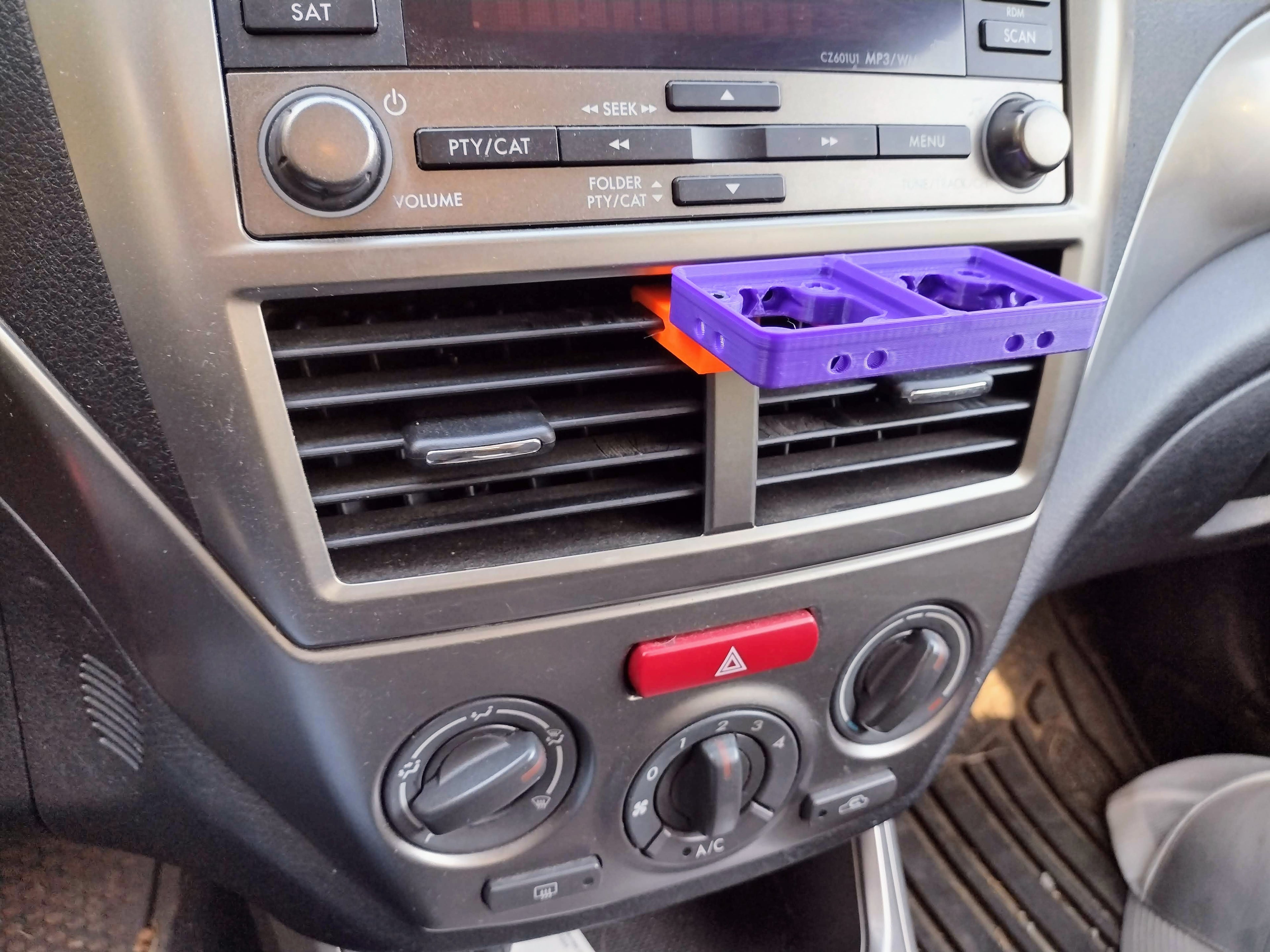 Gridfinity to Car Vent Adapter