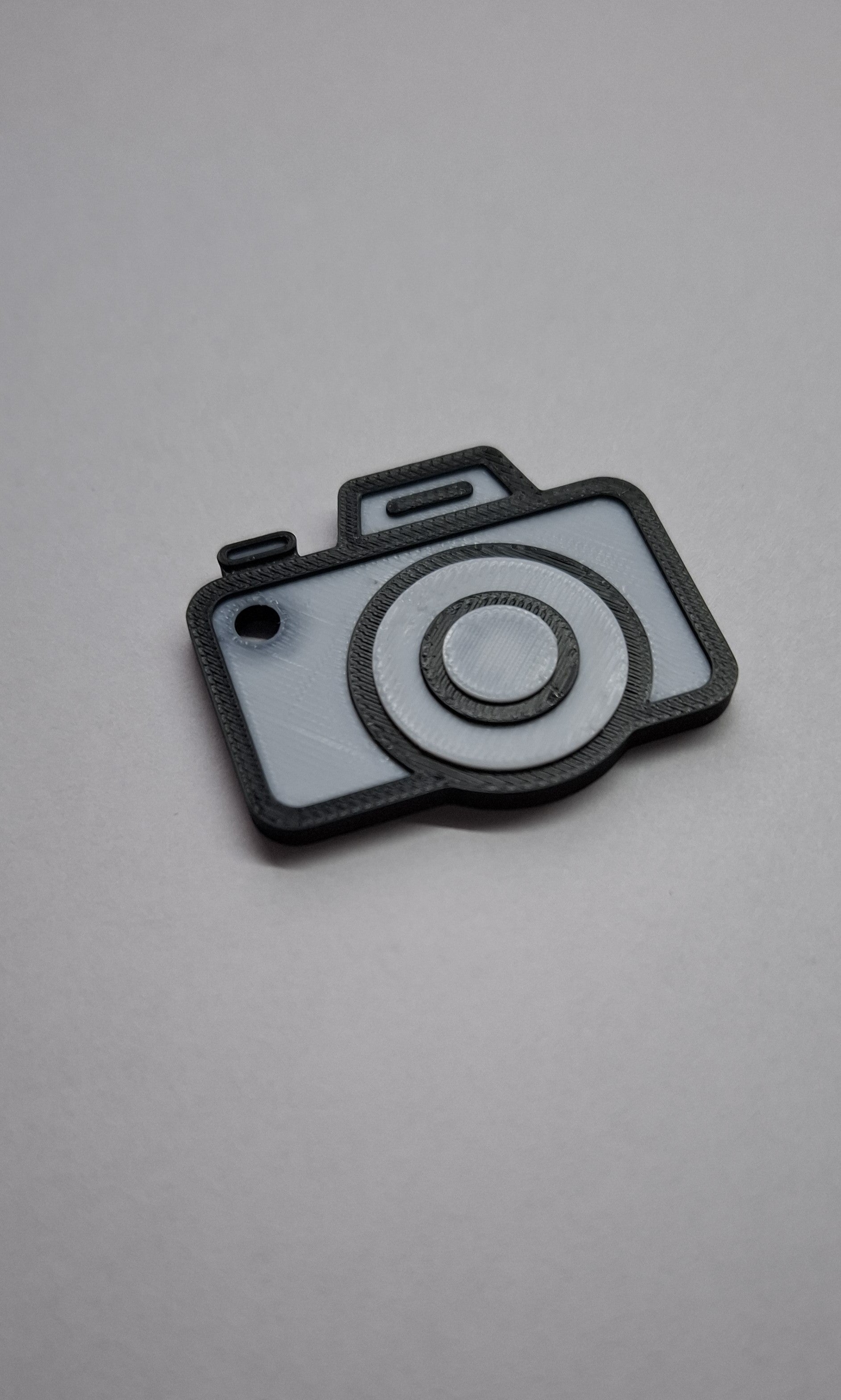 Keychain Camera with pocket for NFC