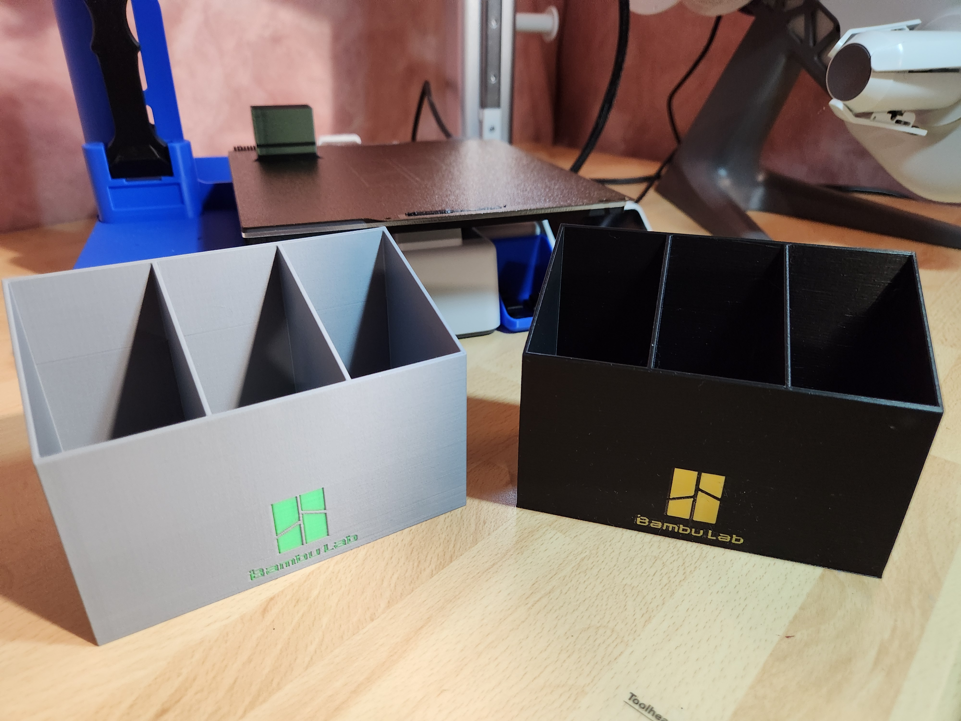 Printer Desk Organizer, Tool and Pen Organization
