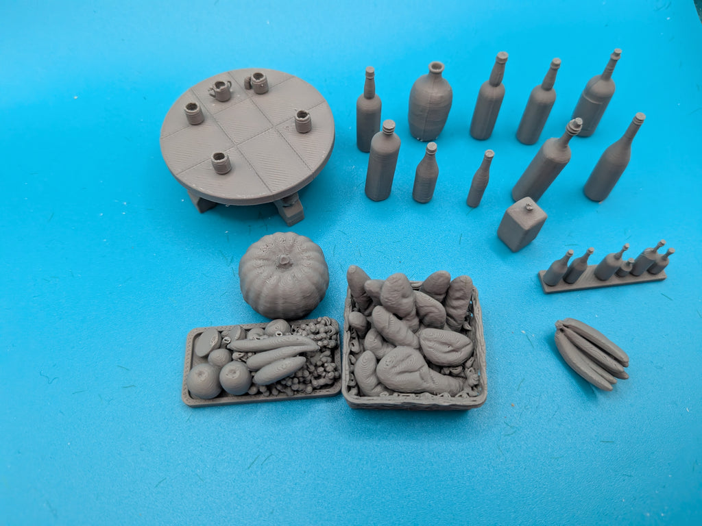 Terrain set Accessories 2 (food and drinks)