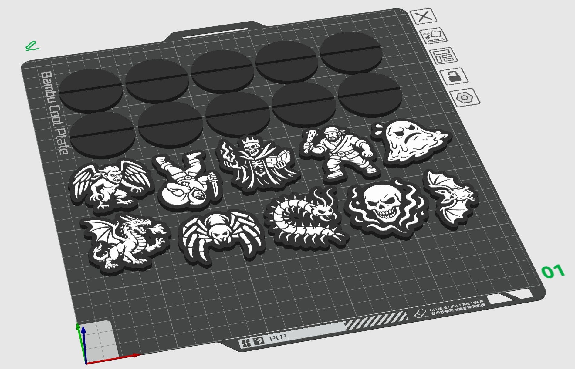 Basic Battlers #3 – Enemies (Tabletop RPG DND)