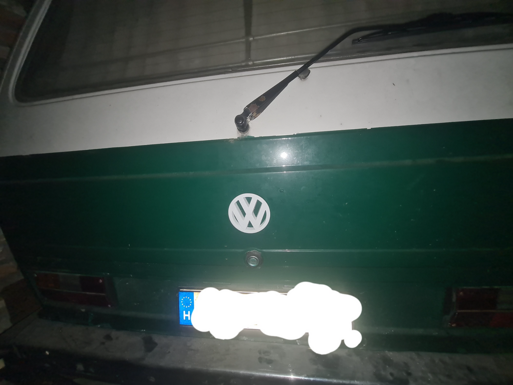 Volkswagen T3 Back Emblem